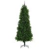 vidaXL Sapin de No&euml;l avec 300 LED avec support Vert 240 cm PE