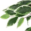 vidaXL Ficus artificiel 378 feuilles 80 cm vert