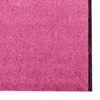 vidaXL Tapis d'entr&eacute;e Autre Rose et Noir 120 x 350 cm Polyamide et PVC