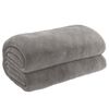 vidaXL Couverture lest&eacute;e avec housse Gris 137x200 cm 10 kg Tissu