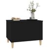 vidaXL Table basse Noir 60x44,5x45 cm Bois d'ing&eacute;nierie