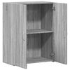 vidaXL Armoire de classement sonoma gris bois d'ing&eacute;nierie