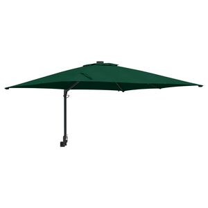 vidaXL Parasol de jardin Vert 248,5 x 247,5 x 160 cm