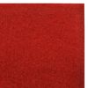 vidaXL Tapis rouge 1 x 10 m 400 g/m²