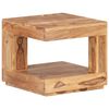 vidaXL Table basse 45x45x40 cm Bois d'acacia massif