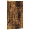 vidaXL Panneaux d&eacute;coratifs 12 pi&egrave;ces Ch&ecirc;ne fum&eacute; 40 x 60 x 0,27 cm