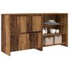 vidaXL Buffet 2 pcs Bois ancien 70 x 41 x 75 cm Bois d'ing&eacute;nierie