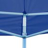 vidaXL Tente de r&eacute;ception pliable bleue 3 x 6 m
