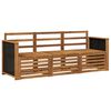 vidaXL Ensembles de canap&eacute;s 3 pcs Bois d'Acacia Massif