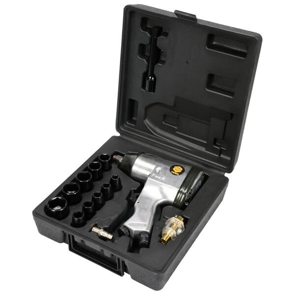 VOREL Kit &agrave; percussion &agrave; air 16 pcs 1/2"