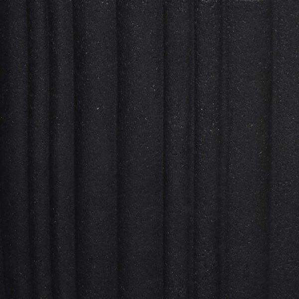 Capi Pot &agrave; fleurs Urban Tube 34 x 46 cm Noir KBLT782