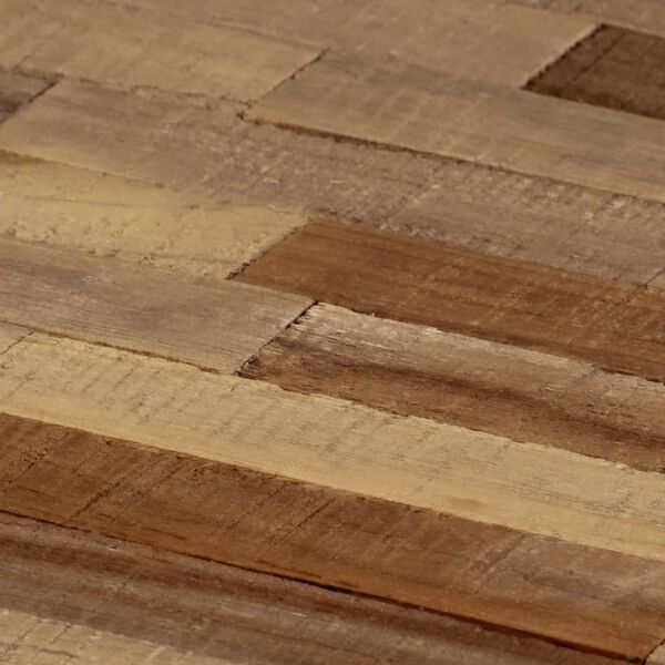 vidaXL Ensemble de table basse 2 pcs Hexagonal Teck recycl&eacute;