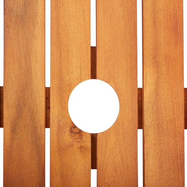 vidaXL Ensemble à manger de jardin 5 pcs avec coussins Acacia solide