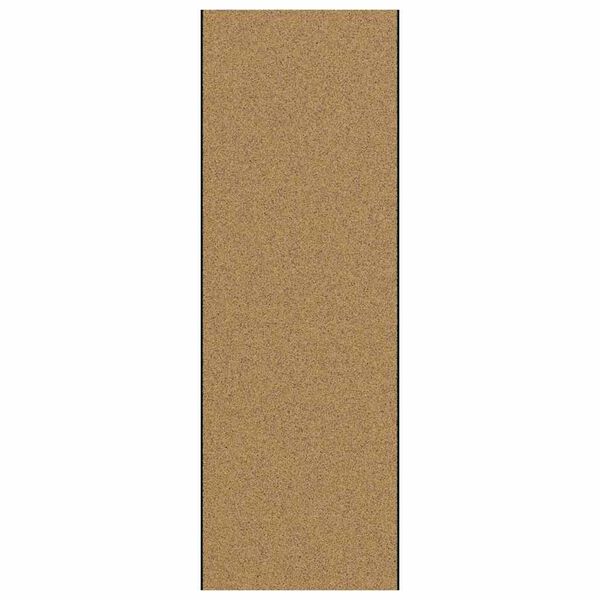 vidaXL Tapis d'entr&eacute;e Cr&egrave;me et noir 120 x 350 cm Polyamide et PVC