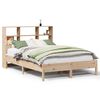 vidaXL Lit biblioth&egrave;que sans matelas 140x200 cm bois massif de pin