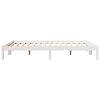 vidaXL Cadre de lit extra long sans matelas 160x220 cm bois massif pin