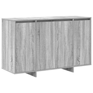 vidaXL Buffet Sonoma gris 120 x 41 x 75 cm Bois d'ing&eacute;nierie