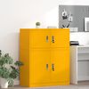vidaXL Armoire de rangement Jaune moutarde 90 x 40 x 40 cm