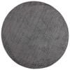 vidaXL Tapis d'int&eacute;rieur et d'ext&eacute;rieur PALMERAS Anthracite &Oslash; 160 CM