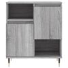 vidaXL Buffets 3 pcs Sonoma gris Bois d'ing&eacute;nierie