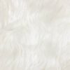 vidaXL Tapis en fausse Tafalla Blanc 240 x 340 cm Polyester