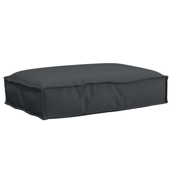 vidaXL Coussin Noir 60 x 40 x 8 cm Tissu Oxford