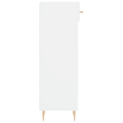 vidaXL Armoire à chaussures blanc 30x35x105 cm bois d'ingénierie