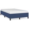 vidaXL Cadre de lit sans matelas bleu 120x200 cm tissu