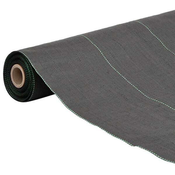 vidaXL Membrane anti-mauvaises herbes noir 1x10 m PP