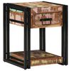 vidaXL Cabinet de chevet avec tiroir Multicolore 40 x 40 x 50 cm