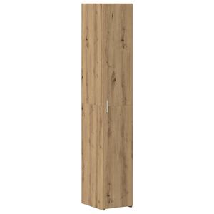 vidaXL Haut Armoire Ch&ecirc;ne artisanal 30 x 42,5 x 185 cm