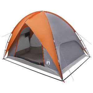 vidaXL Tente de camping avec un abri imperm&eacute;able 4 personne