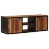 vidaXL Meuble TV avec &eacute;tag&egrave;re avec stockage 105 x 30 x 35 cm