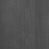 vidaXL Buffet HAMAR Gris foncé 113x40x80 cm Bois massif de pin