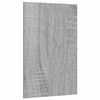vidaXL Panneaux d&eacute;coratifs 12 pc Gris Sonoma 40 x 60 x 0,27 cm