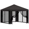 vidaXL Abri de jardin avec parois 3 x 3 m Anthracite