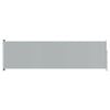 vidaXL Auvent latéral rétractable de patio 180x600 cm Gris