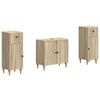 vidaXL Ensemble de meuble de salle de bain 3 pi&egrave;ces ALKMAAR