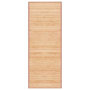 vidaXL Tapis en bambou 80x200 cm Marron
