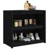 vidaXL Armoire de cuisine d'ext&eacute;rieur noir 106x55x92cm bois pin massif