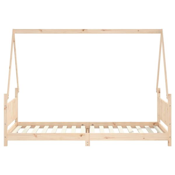 vidaXL Cadre de lit pour enfants 90x200 cm bois de pin massif