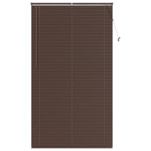 vidaXL Store V&eacute;nitien Marron fonc&eacute; avec motif 213 x 110 cm PVC