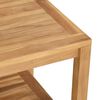 vidaXL Table basse Marron 45 x 45 x 45 cm Bois de teck solide