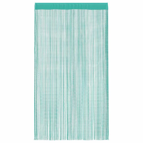 vidaXL Rideau en fils 2 pcs 140 x 250 cm turquoise