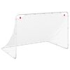 vidaXL But de football Blanc 122x81x81 cm Acier