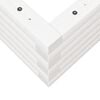 vidaXL Jardini&egrave;re blanc 110x40x23 cm bois de pin massif