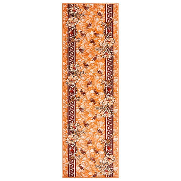 vidaXL Tapis BCF Terre cuite 60x150 cm