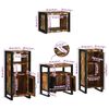 vidaXL Ensemble de mobilier de salle de bain 4 pcs Bois massif recycl&eacute;