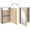 vidaXL Armoire Miroir Ch&ecirc;ne Sonoma 42 x 12 x 60 cm Bois d'ing&eacute;nierie