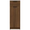 vidaXL Armoire de bain Ch&ecirc;ne marron 32x34x90 cm Bois d'ing&eacute;nierie